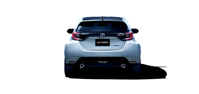 Toyota GR Yaris ด้านหลัง (TOYOTA Rent a Car)