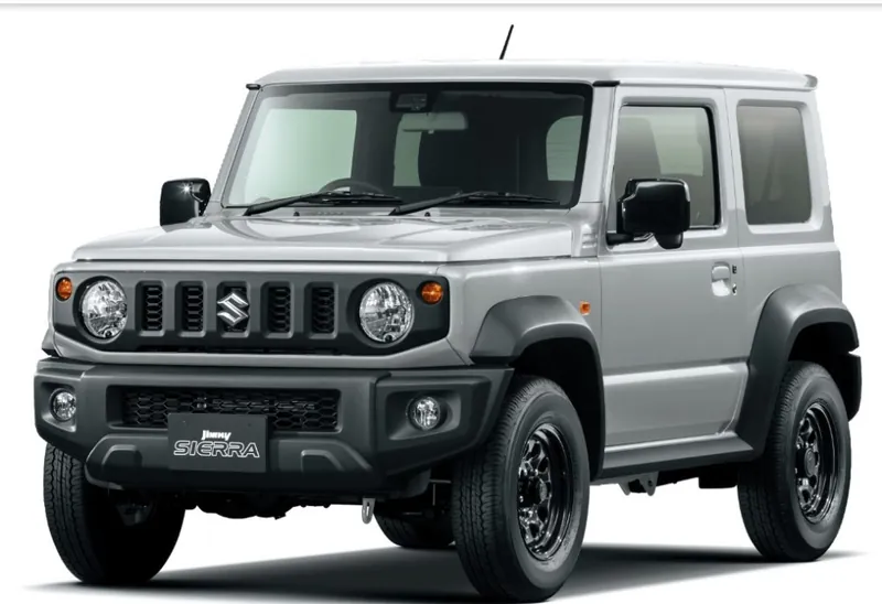 Suzuki Jimny ด้านหน้า (OKINAWA RENT A CAR)