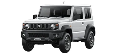 Suzuki Jimny ด้านหน้า (FUJI RENT A CAR)