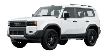 Toyota Land Cruiser Prado รุ่นใหม่ ด้านหน้า (51 RENT A CAR)