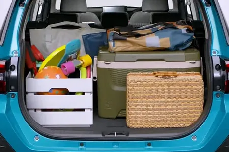 Toyota Raize ห้องเก็บสัมภาระท้ายรถ (TOYOTA Rent a Car)