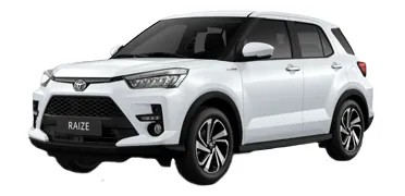 Toyota Raize ด้านหน้า (Brothers Rent a car)