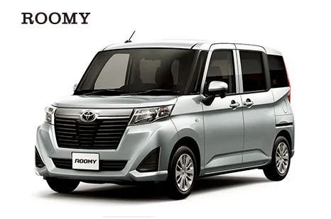 Toyota Roomy ด้านหน้า (TOYOTA Rent a Car)