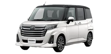 Toyota Roomy ด้านหน้า (OKINAWA RENT A CAR)