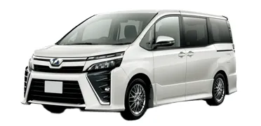 Toyota Voxy รุ่นใหม่ ด้านหน้า (TOKKO Rent a car)