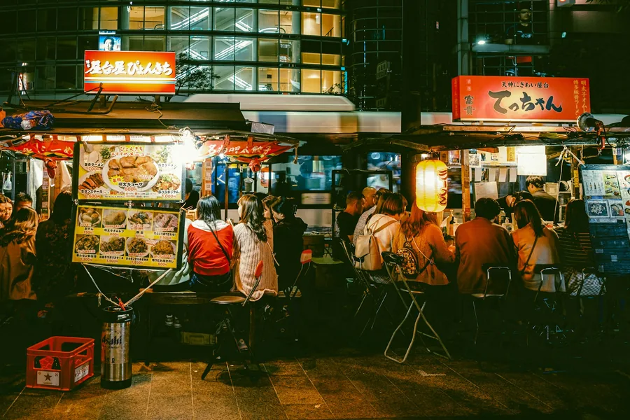Nakasu Yatai (food stalls)