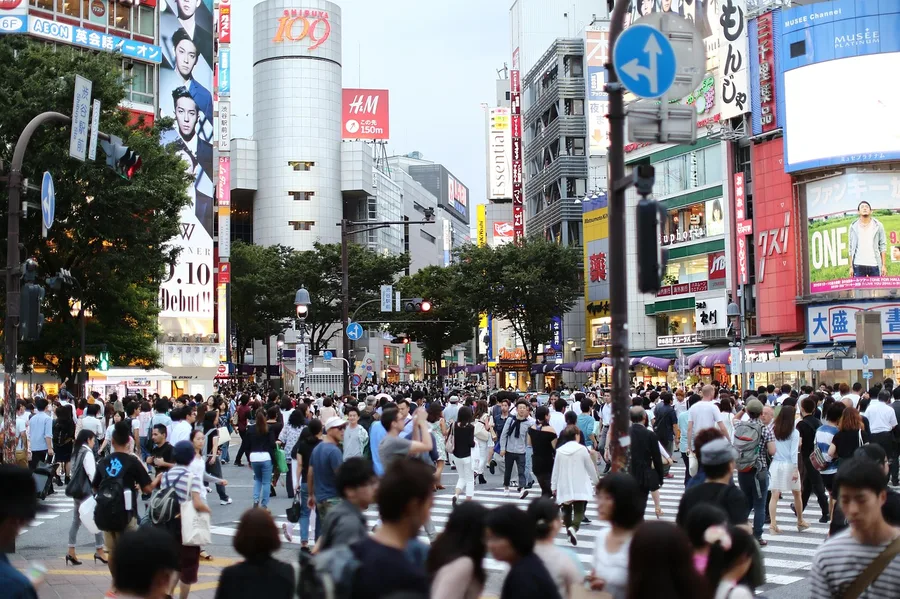 Shibuya Scramble Crossing