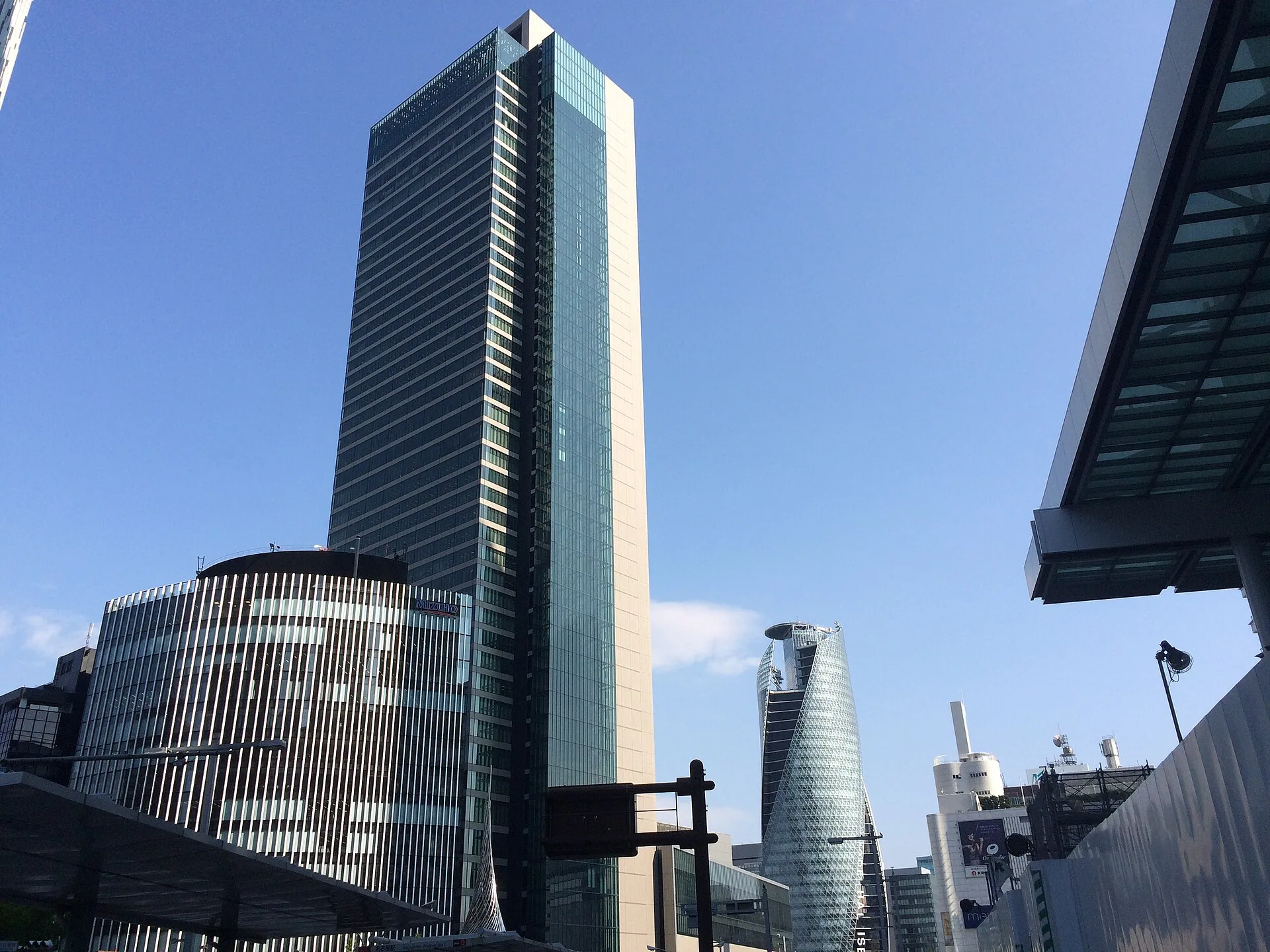 ตึกมิดแลนด์ สแควร์ ย่านสถานีนาโกย่า จุดชมวิว Sky Promenade อยู่ชั้นบนสุด (ภาพ: contri from Yonezawa, Yamagata, Japan / CC BY-SA 2.0)